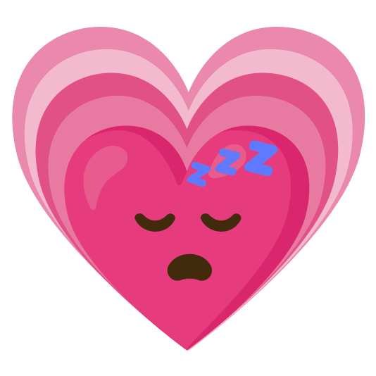 sleeping heartpulse