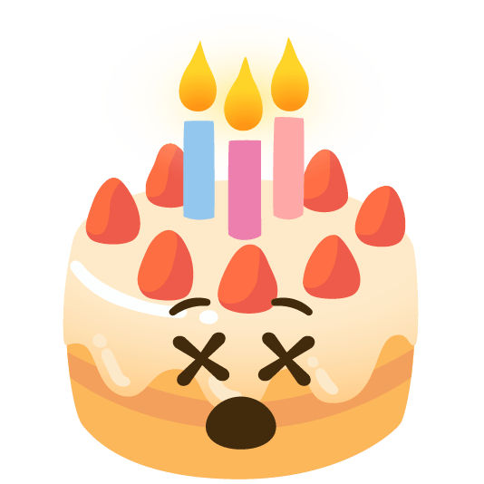 dizzy face birthday