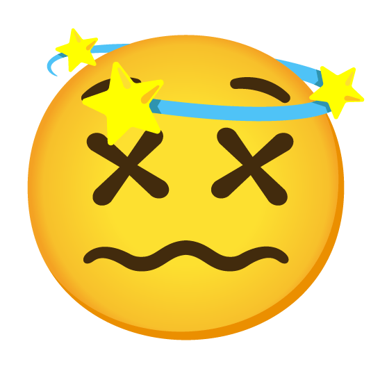 dizzy face dizzy