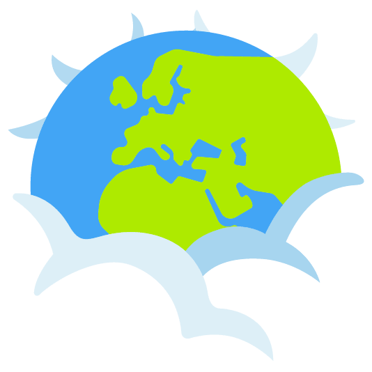 face in clouds earth africa