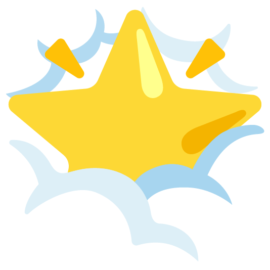 face in clouds star2