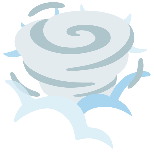 face in clouds tornado