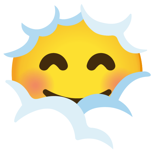 face in clouds blush