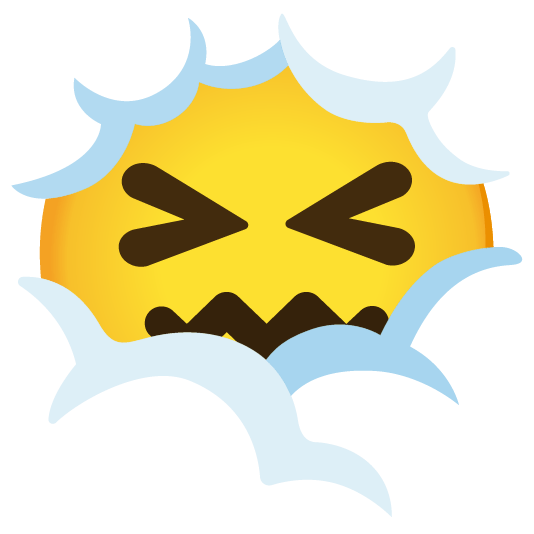 face in clouds confounded