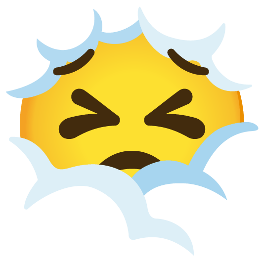 face in clouds persevere