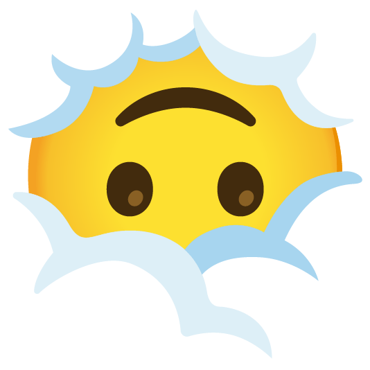 face in clouds upside down face