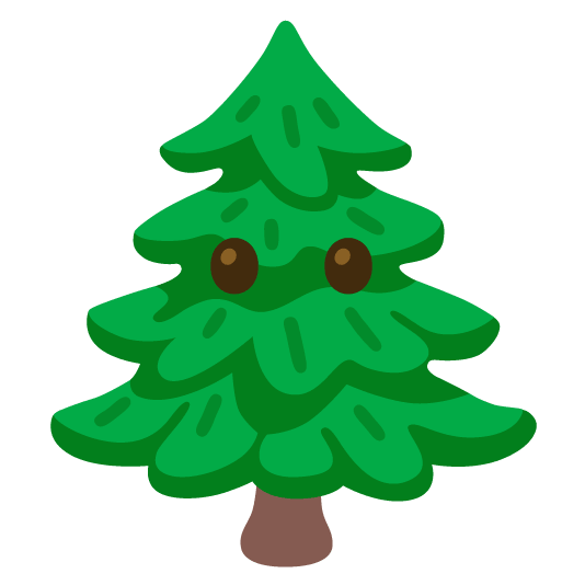 no mouth evergreen tree