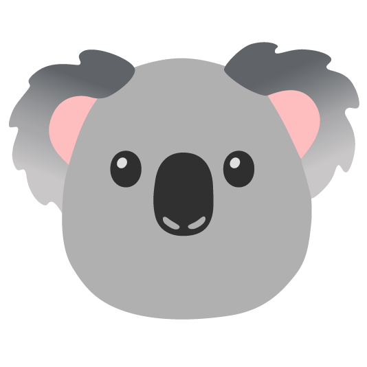 no mouth koala