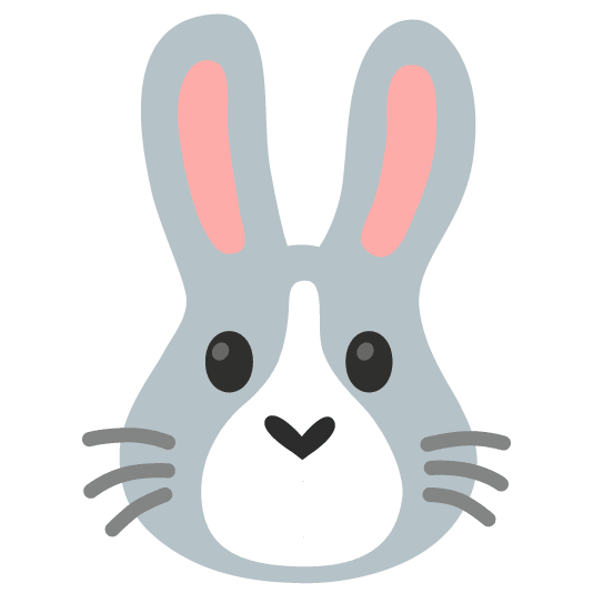 no mouth rabbit