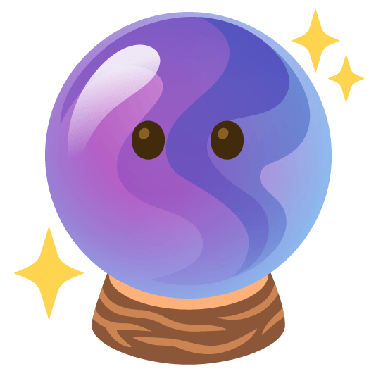 no mouth crystal ball