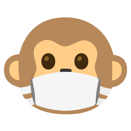 mask monkey face