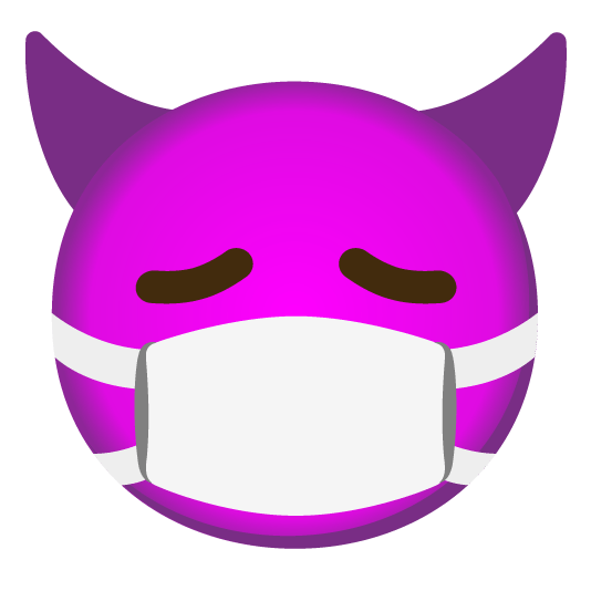 mask smiling imp