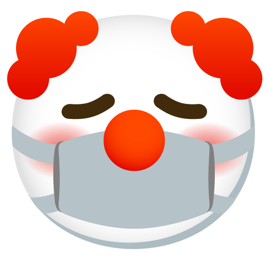 mask clown face