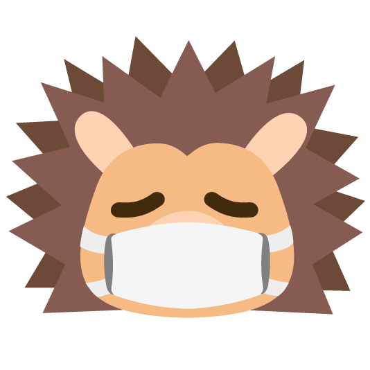 mask hedgehog