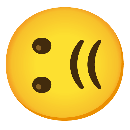 slightly frowning face slightly frowning face