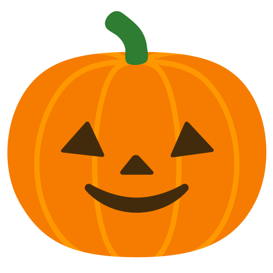 slightly smiling face jack o lantern