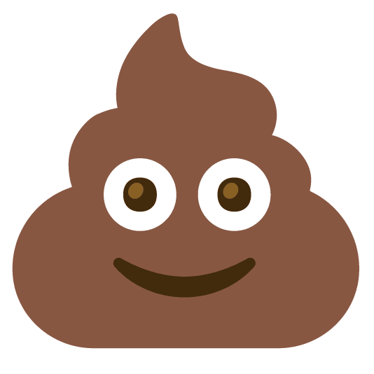 slightly smiling face hankey