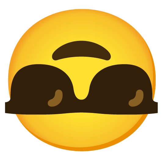 upside down face sunglasses