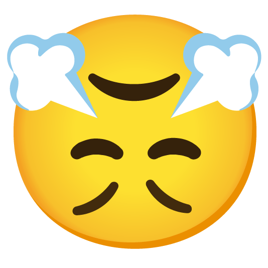 upside down face triumph