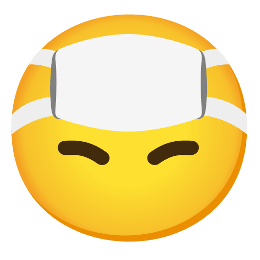 upside down face mask