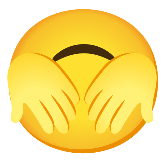 upside down face see no evil