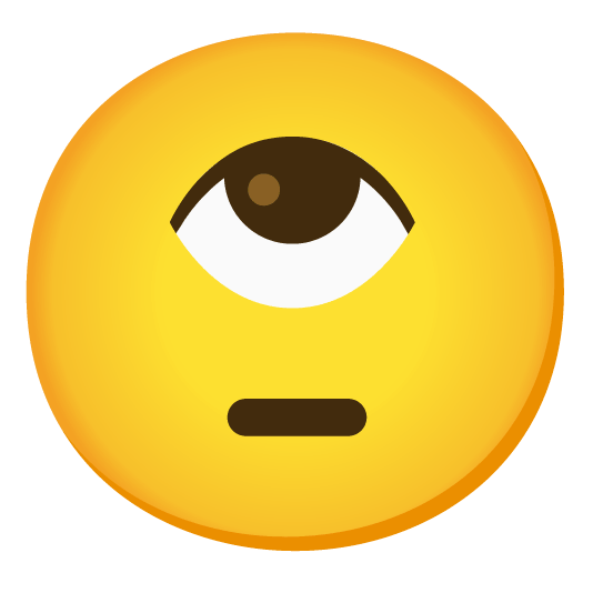 face with rolling eyes eye