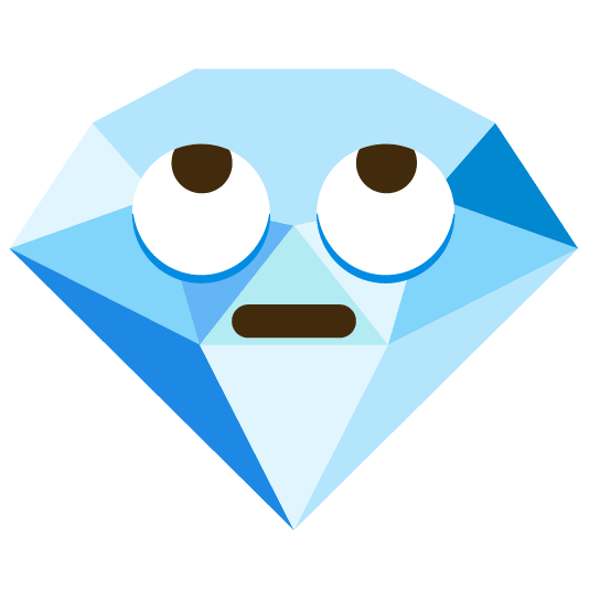 face with rolling eyes gem