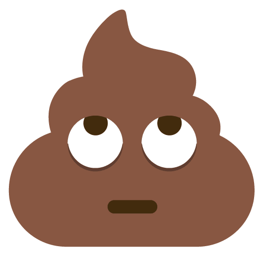 face with rolling eyes hankey