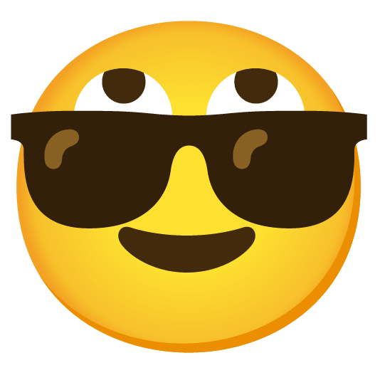 face with rolling eyes sunglasses