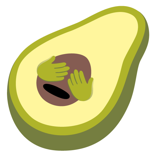 see no evil avocado