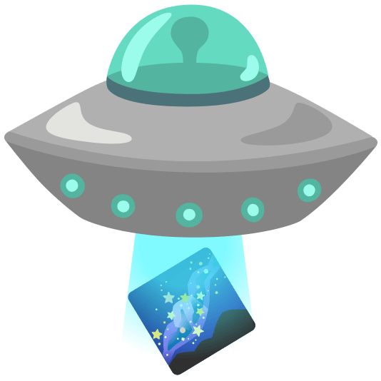 flying saucer milky way