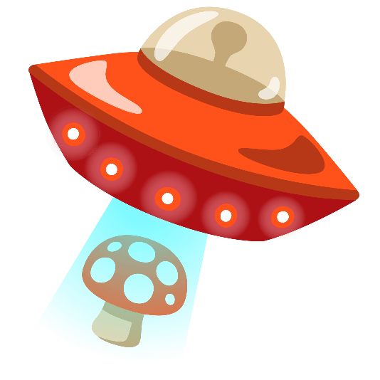 flying saucer mushroom