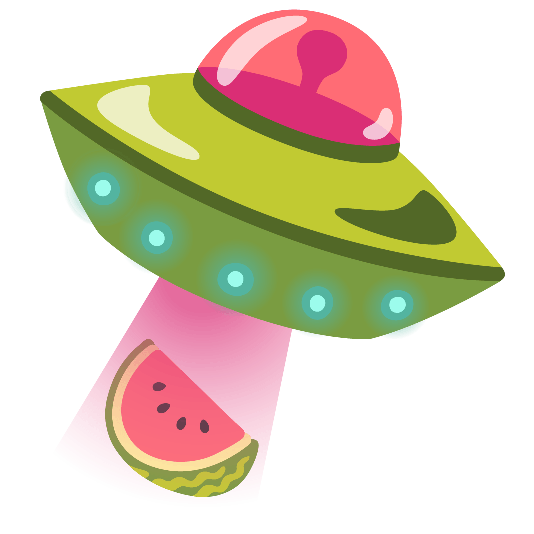 flying saucer watermelon