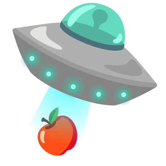 flying saucer apple