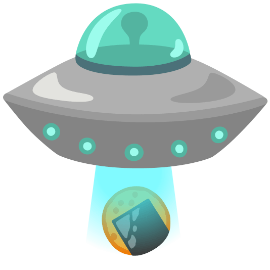 flying saucer rice cracker