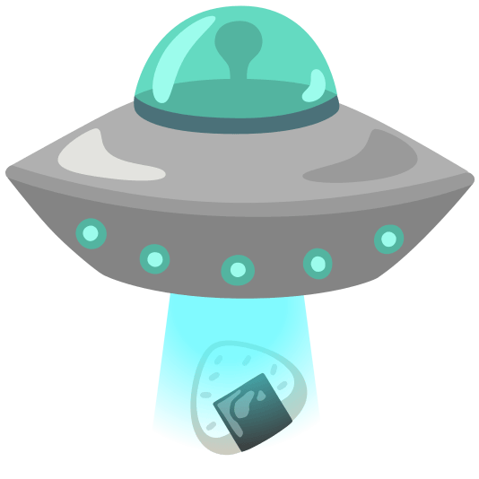 flying saucer rice ball