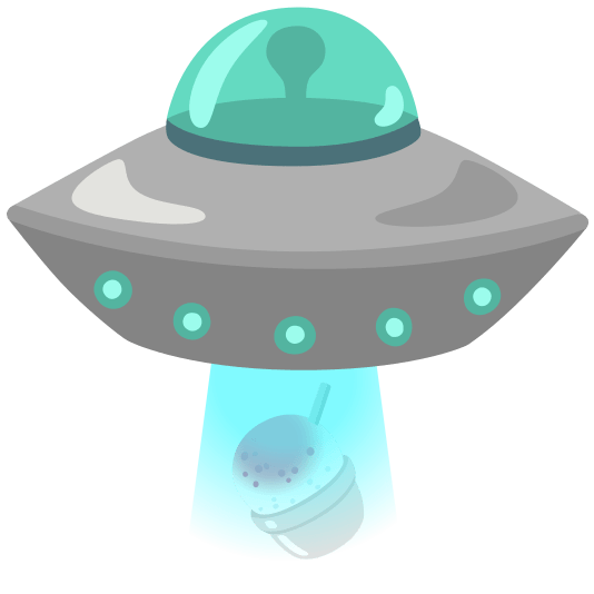 flying saucer shaved ice