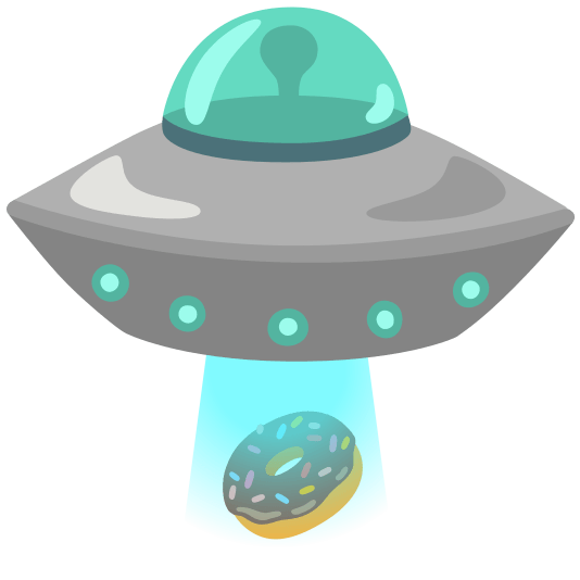 flying saucer doughnut