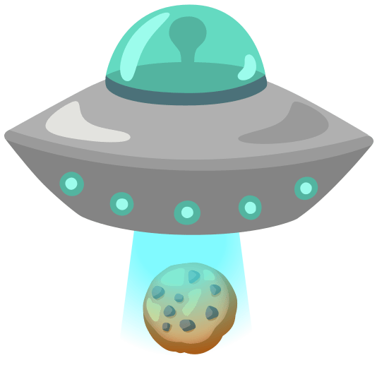 flying saucer cookie