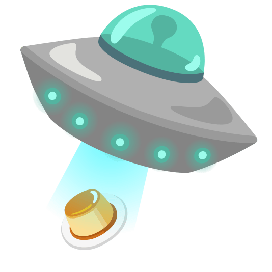 flying saucer custard