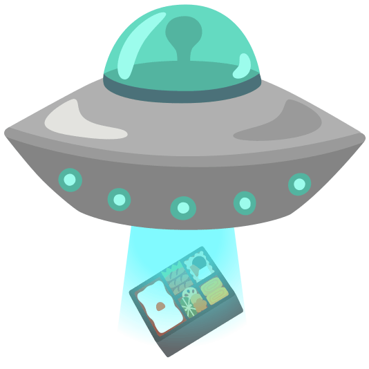 flying saucer bento