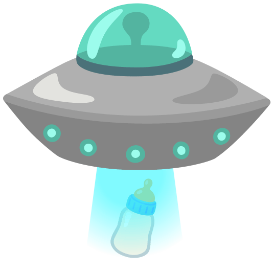 flying saucer baby bottle