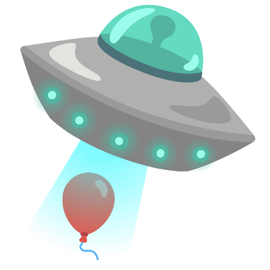 flying saucer balloon