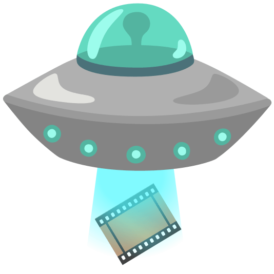 flying saucer film frames