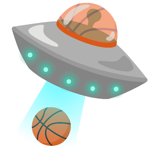 flying saucer basketball