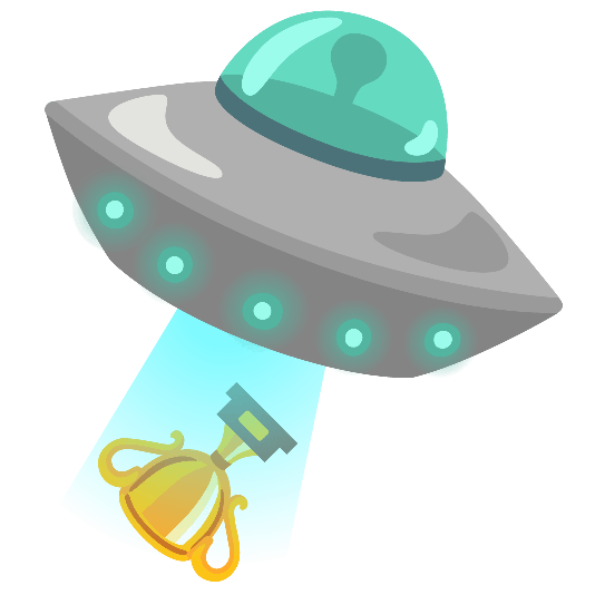 flying saucer trophy