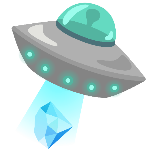 flying saucer gem