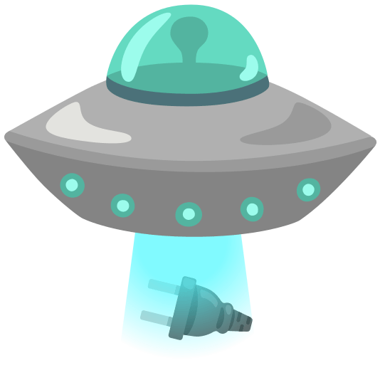 flying saucer electric plug