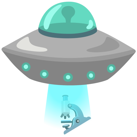 flying saucer microscope