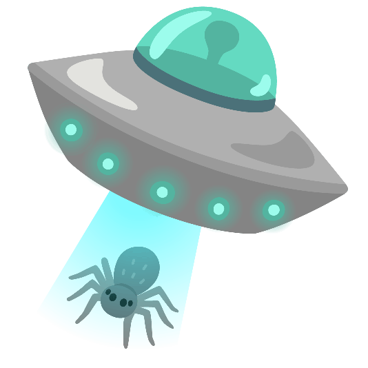 flying saucer spider
